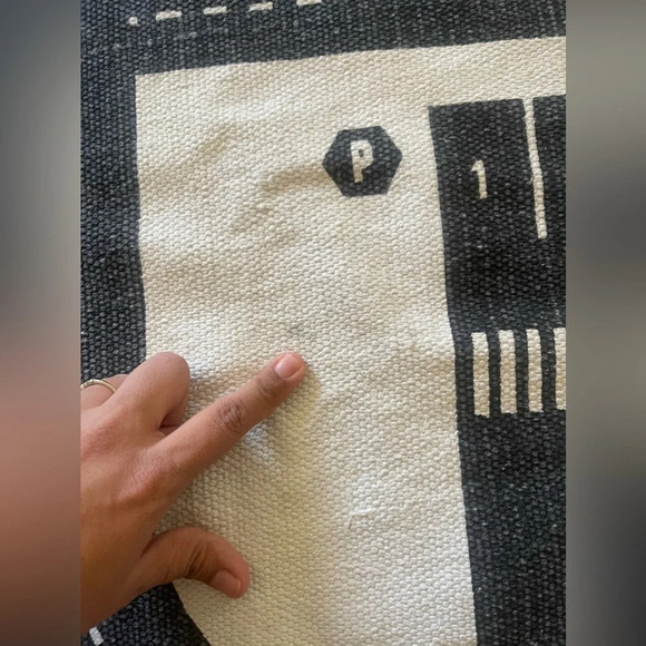 H&M Cotton Rug with Printed Motif - Picture 7 of 10